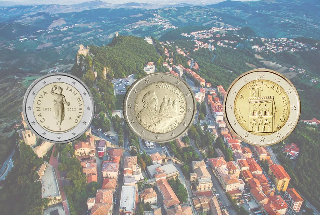 2 Euro commemorativi di San Marino: tra storia e numismatica